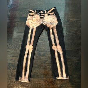 LIP SERVICE RUDE SKELETON 32x32 denim stretch jeans